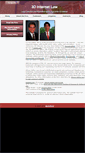 Mobile Screenshot of 3dinternetlaw.com